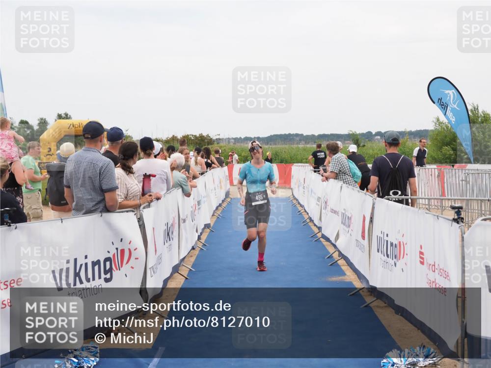 22.06.2025 - Viking Triathlon MichiJ http://msf.ph/oto/8127010 22.06.2025 15:24:18 Ziel 495 meine-sportfotos.de
