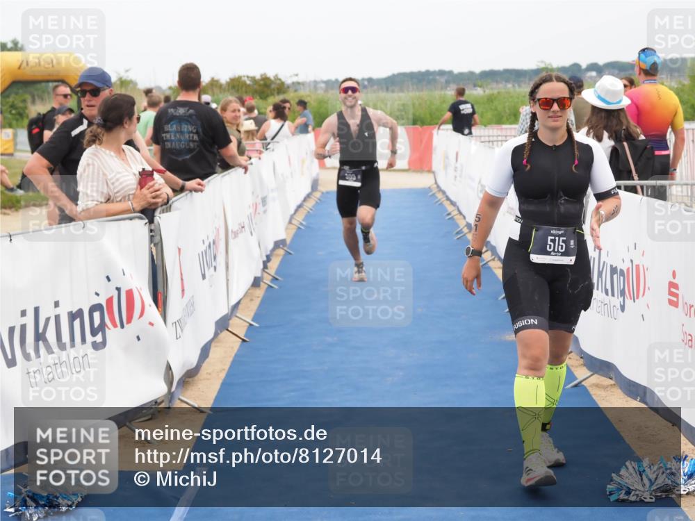 22.06.2025 - Viking Triathlon MichiJ http://msf.ph/oto/8127014 22.06.2025 15:18:33 Ziel 175, 399 meine-sportfotos.de