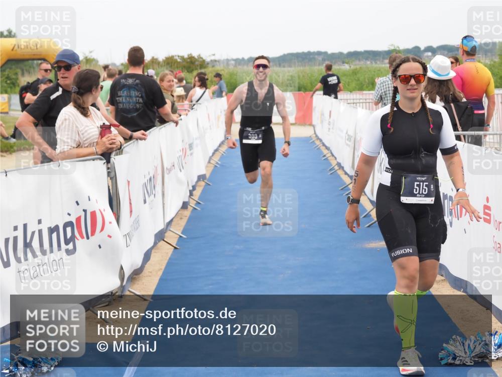 22.06.2025 - Viking Triathlon MichiJ http://msf.ph/oto/8127020 22.06.2025 15:18:33 Ziel 175, 399 meine-sportfotos.de