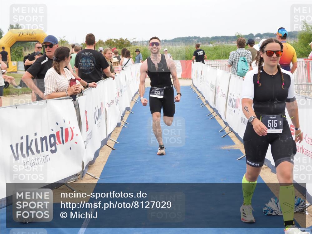22.06.2025 - Viking Triathlon MichiJ http://msf.ph/oto/8127029 22.06.2025 15:18:33 Ziel 175, 399 meine-sportfotos.de