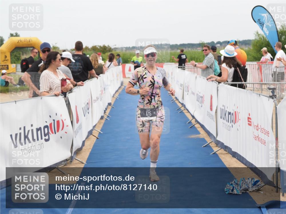 22.06.2025 - Viking Triathlon MichiJ http://msf.ph/oto/8127140 22.06.2025 15:18:39 Ziel 29, 175 meine-sportfotos.de