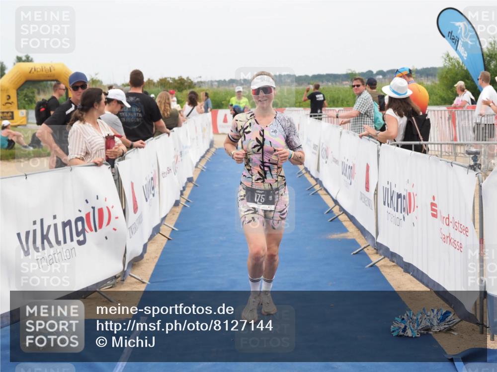 22.06.2025 - Viking Triathlon MichiJ http://msf.ph/oto/8127144 22.06.2025 15:18:39 Ziel 29, 175 meine-sportfotos.de