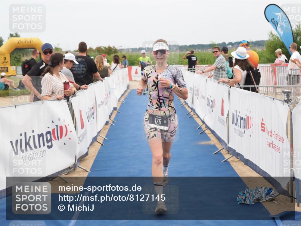 22.06.2025 - Viking Triathlon MichiJ http://msf.ph/oto/8127145 22.06.2025 15:18:39 Ziel 29, 175 meine-sportfotos.de