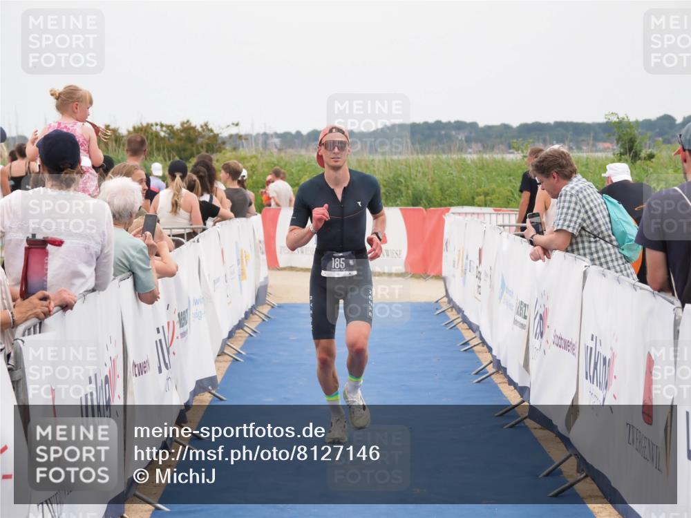22.06.2025 - Viking Triathlon MichiJ http://msf.ph/oto/8127146 22.06.2025 15:24:25 Ziel 185 meine-sportfotos.de