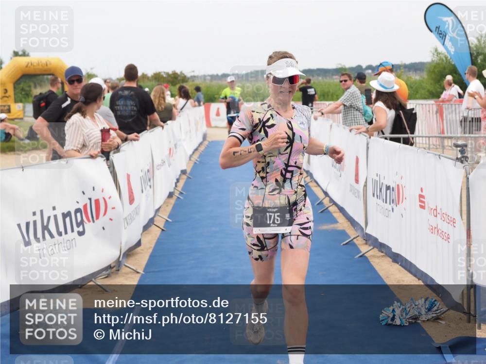 22.06.2025 - Viking Triathlon MichiJ http://msf.ph/oto/8127155 22.06.2025 15:18:40 Ziel 29, 175 meine-sportfotos.de