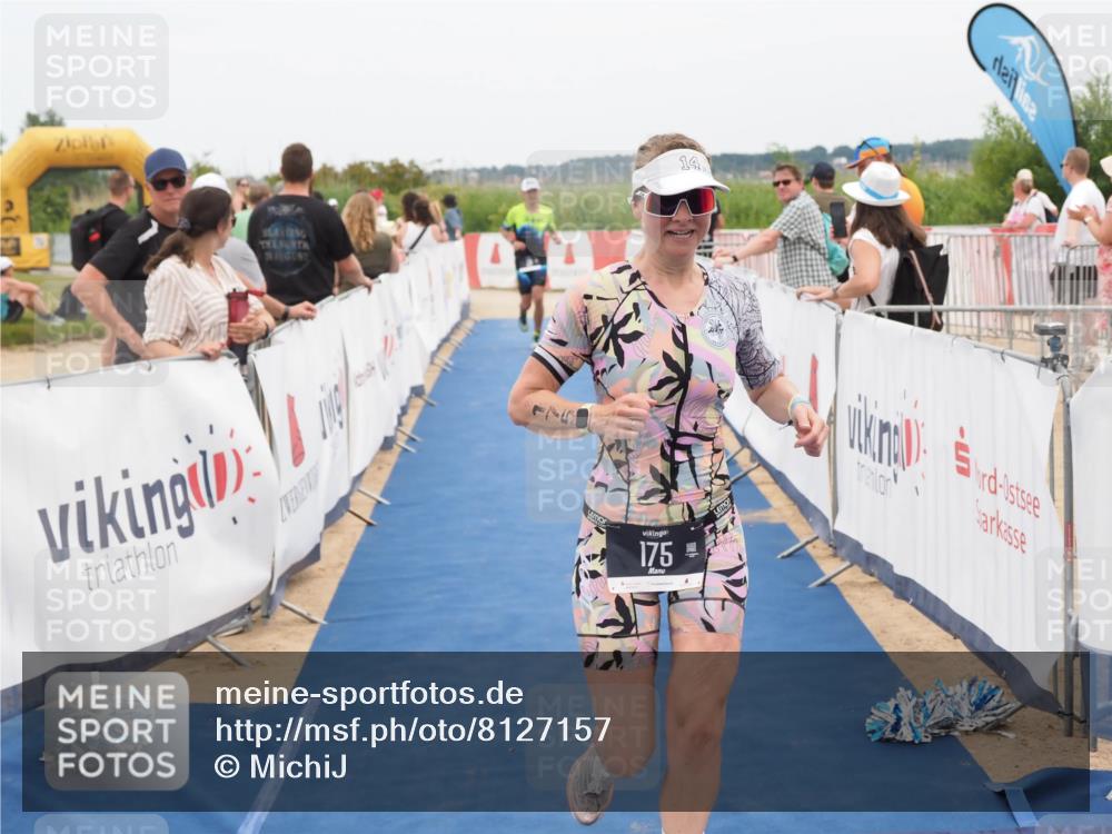 22.06.2025 - Viking Triathlon MichiJ http://msf.ph/oto/8127157 22.06.2025 15:18:40 Ziel 29, 175 meine-sportfotos.de