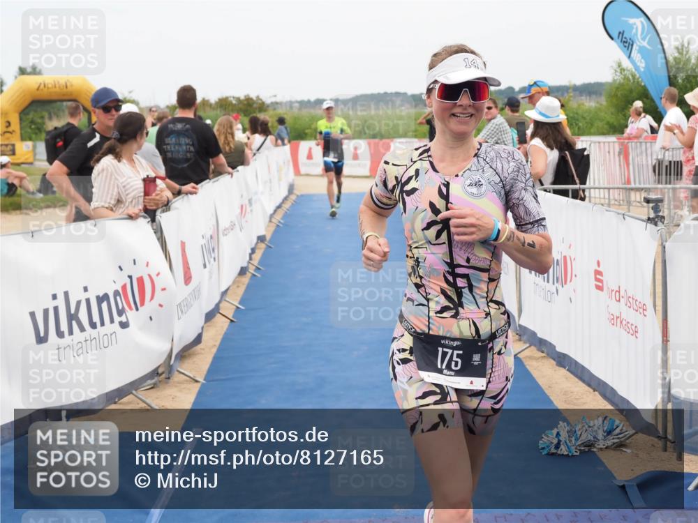 22.06.2025 - Viking Triathlon MichiJ http://msf.ph/oto/8127165 22.06.2025 15:18:40 Ziel 29, 175 meine-sportfotos.de