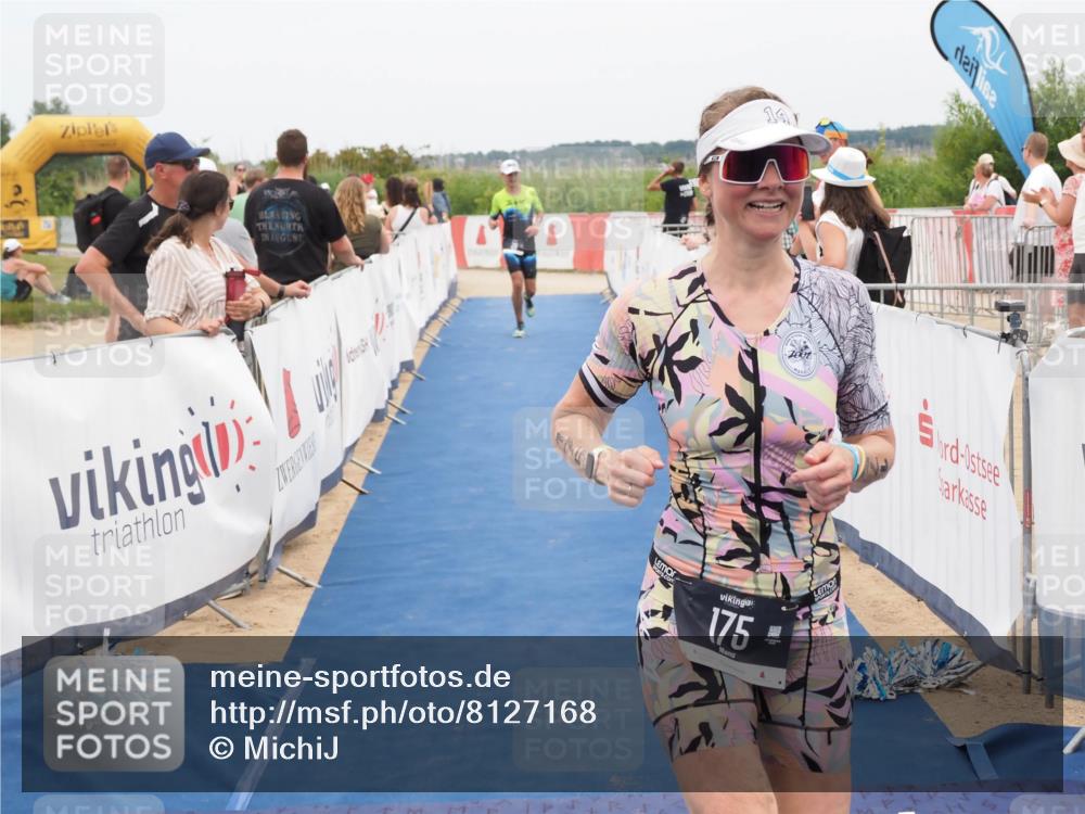 22.06.2025 - Viking Triathlon MichiJ http://msf.ph/oto/8127168 22.06.2025 15:18:40 Ziel 29, 175 meine-sportfotos.de