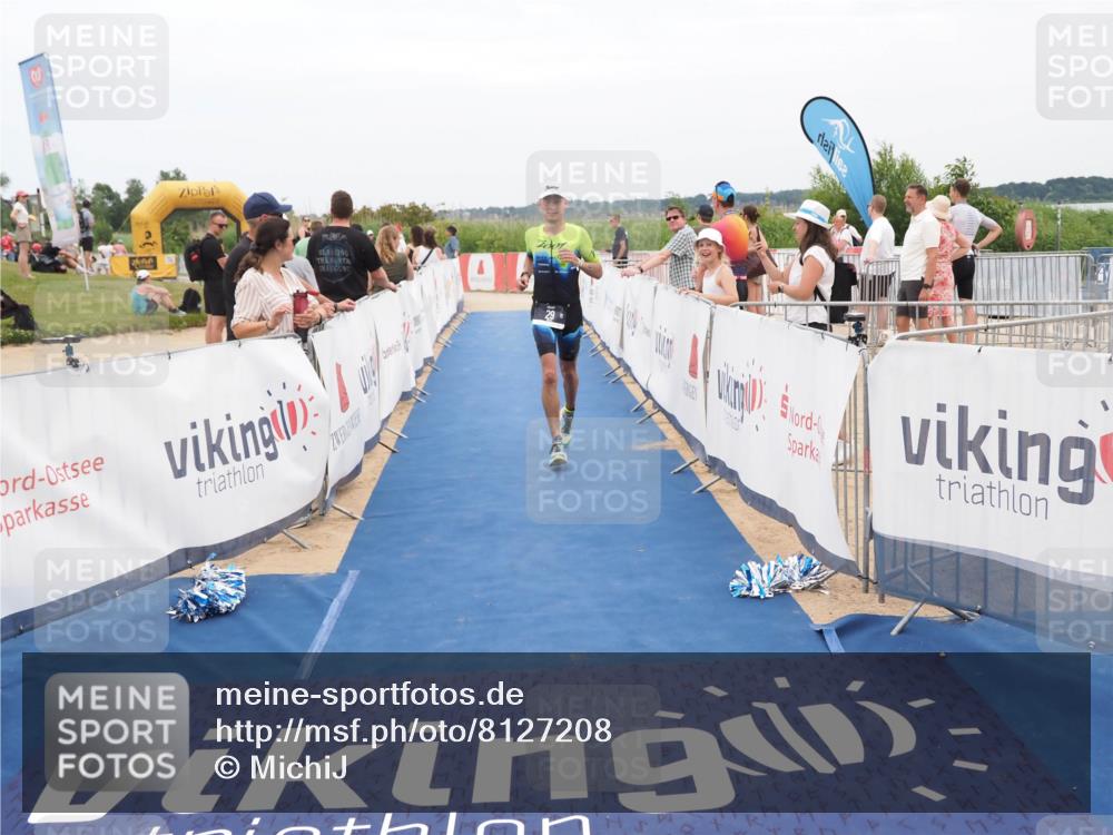 22.06.2025 - Viking Triathlon MichiJ http://msf.ph/oto/8127208 22.06.2025 15:18:43 Ziel 29, 175 meine-sportfotos.de
