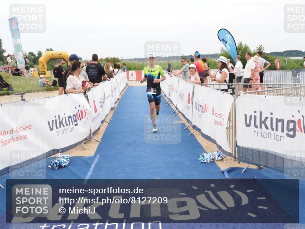 22.06.2025 - Viking Triathlon MichiJ http://msf.ph/oto/8127209 22.06.2025 15:18:43 Ziel 29, 175 meine-sportfotos.de