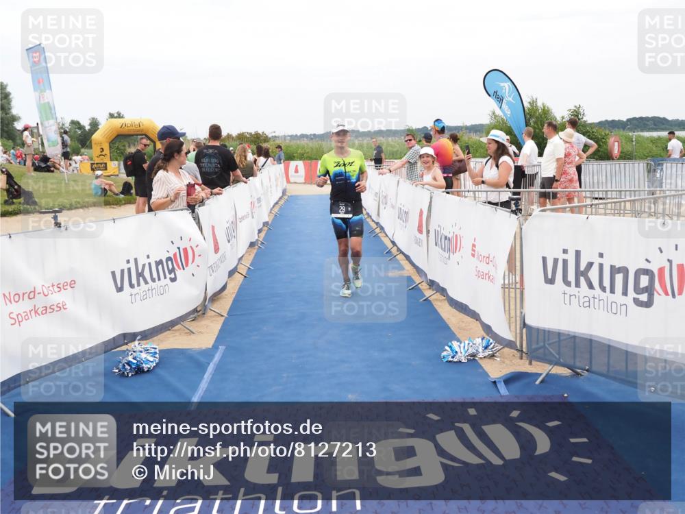 22.06.2025 - Viking Triathlon MichiJ http://msf.ph/oto/8127213 22.06.2025 15:18:43 Ziel 29, 175 meine-sportfotos.de