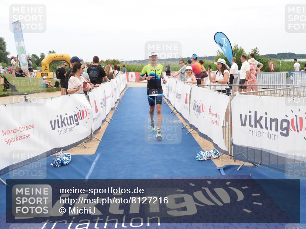 22.06.2025 - Viking Triathlon MichiJ http://msf.ph/oto/8127216 22.06.2025 15:18:43 Ziel 29, 175 meine-sportfotos.de