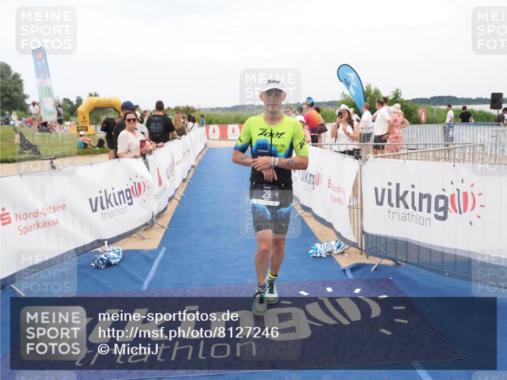 22.06.2025 - Viking Triathlon MichiJ http://msf.ph/oto/8127246 22.06.2025 15:18:44 Ziel 29, 175 meine-sportfotos.de