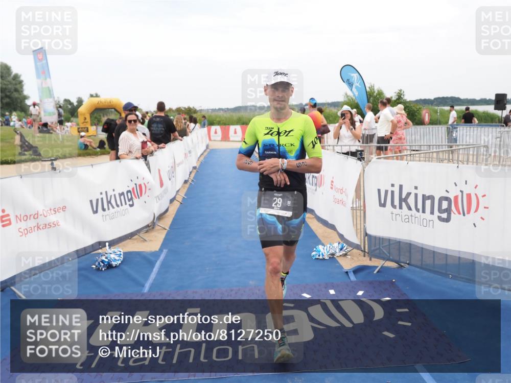 22.06.2025 - Viking Triathlon MichiJ http://msf.ph/oto/8127250 22.06.2025 15:18:44 Ziel 29, 175 meine-sportfotos.de