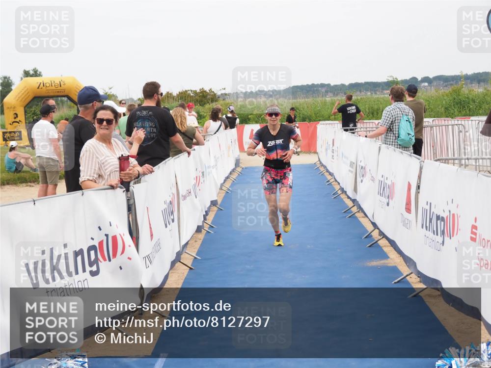 22.06.2025 - Viking Triathlon MichiJ http://msf.ph/oto/8127297 22.06.2025 15:18:58 Ziel  meine-sportfotos.de