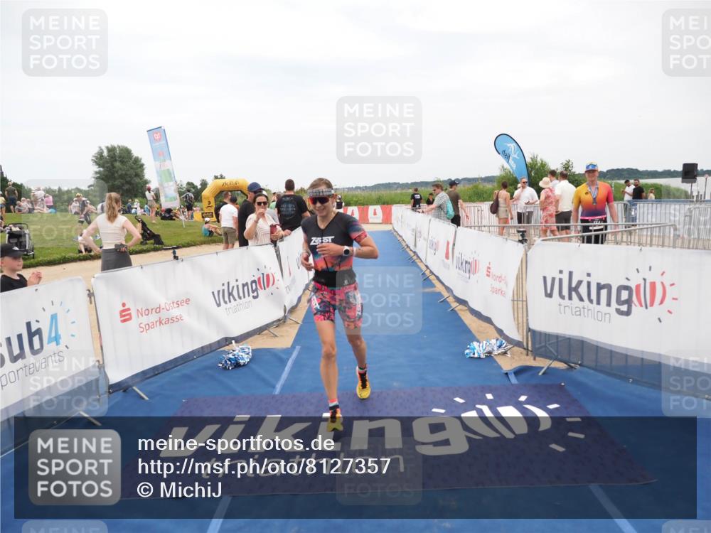 22.06.2025 - Viking Triathlon MichiJ http://msf.ph/oto/8127357 22.06.2025 15:19:00 Ziel  meine-sportfotos.de
