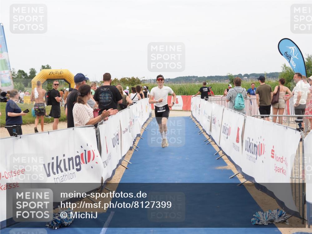 22.06.2025 - Viking Triathlon MichiJ http://msf.ph/oto/8127399 22.06.2025 15:19:17 Ziel 494 meine-sportfotos.de