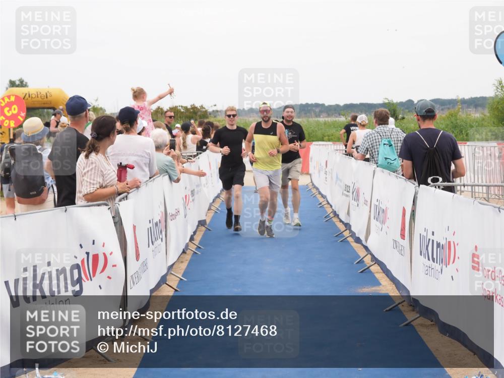22.06.2025 - Viking Triathlon MichiJ http://msf.ph/oto/8127468 22.06.2025 15:24:43 Ziel 210, 607 meine-sportfotos.de