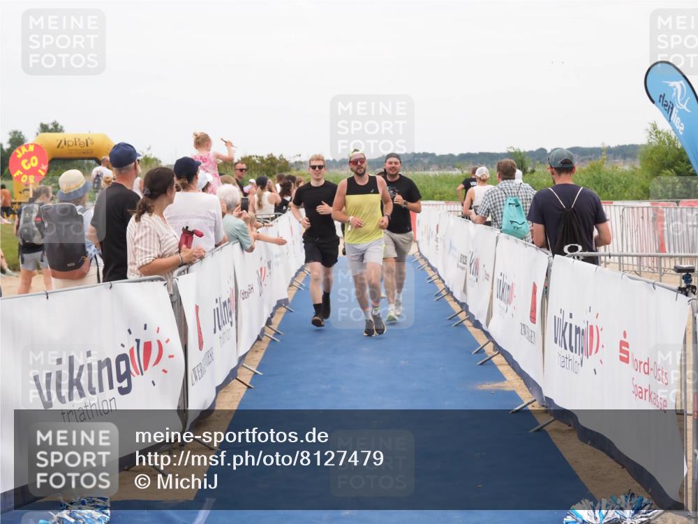 22.06.2025 - Viking Triathlon MichiJ http://msf.ph/oto/8127479 22.06.2025 15:24:43 Ziel 210, 607 meine-sportfotos.de