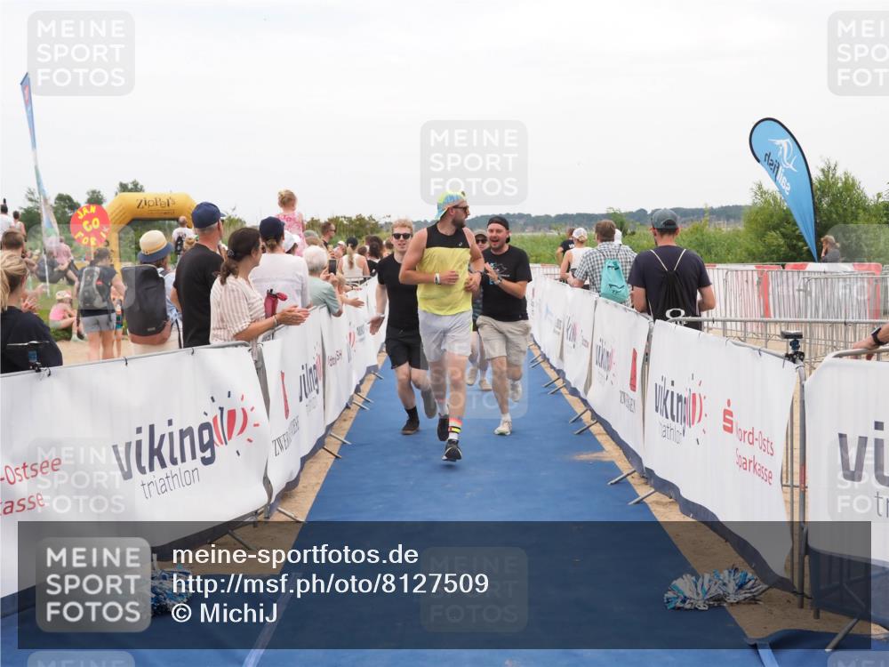 22.06.2025 - Viking Triathlon MichiJ http://msf.ph/oto/8127509 22.06.2025 15:24:44 Ziel 210, 607 meine-sportfotos.de