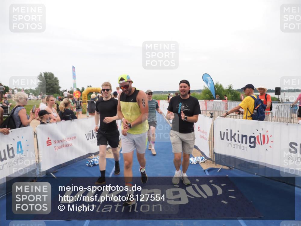 22.06.2025 - Viking Triathlon MichiJ http://msf.ph/oto/8127554 22.06.2025 15:24:46 Ziel 210, 607 meine-sportfotos.de