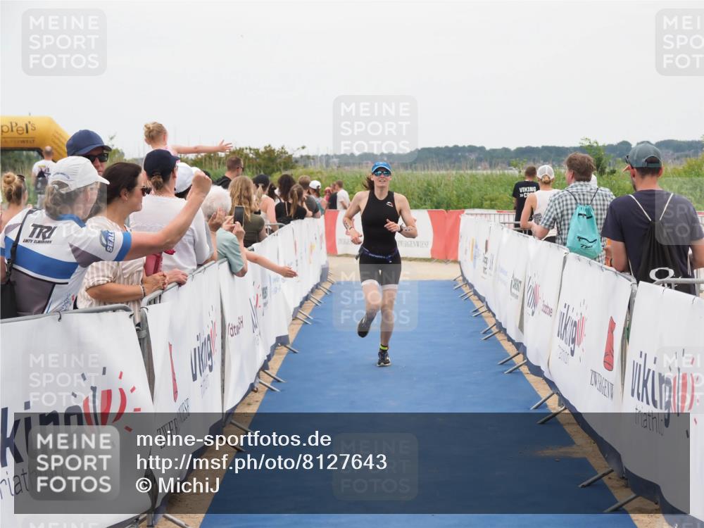 22.06.2025 - Viking Triathlon MichiJ http://msf.ph/oto/8127643 22.06.2025 15:24:55 Ziel 200 meine-sportfotos.de