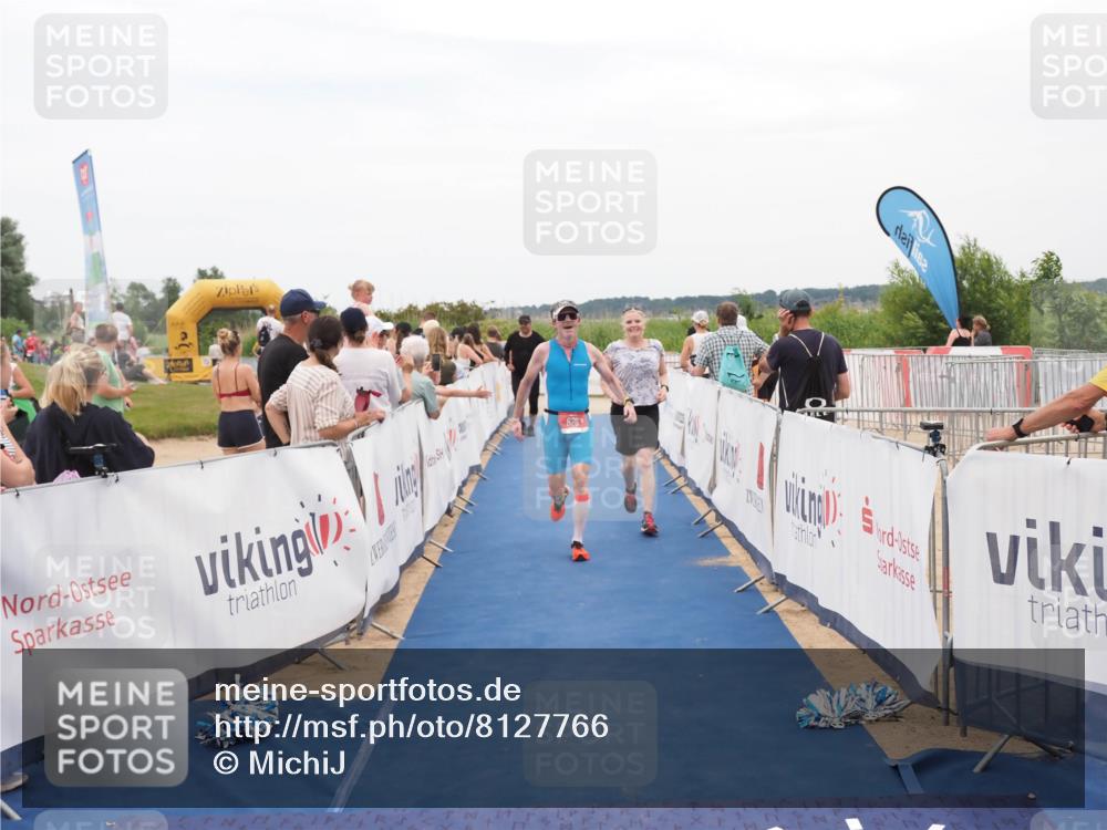 22.06.2025 - Viking Triathlon MichiJ http://msf.ph/oto/8127766 22.06.2025 15:25:11 Ziel 626 meine-sportfotos.de