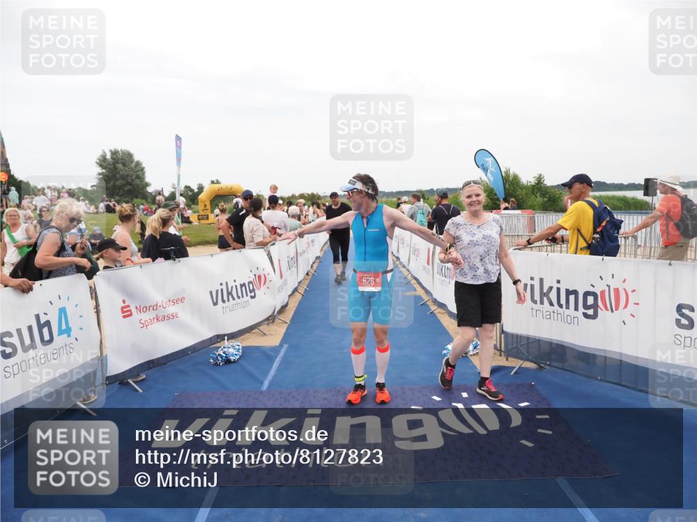 22.06.2025 - Viking Triathlon MichiJ http://msf.ph/oto/8127823 22.06.2025 15:25:15 Ziel 626 meine-sportfotos.de