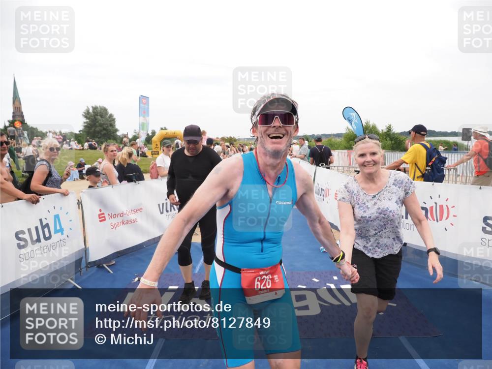22.06.2025 - Viking Triathlon MichiJ http://msf.ph/oto/8127849 22.06.2025 15:25:18 Ziel 91, 626 meine-sportfotos.de