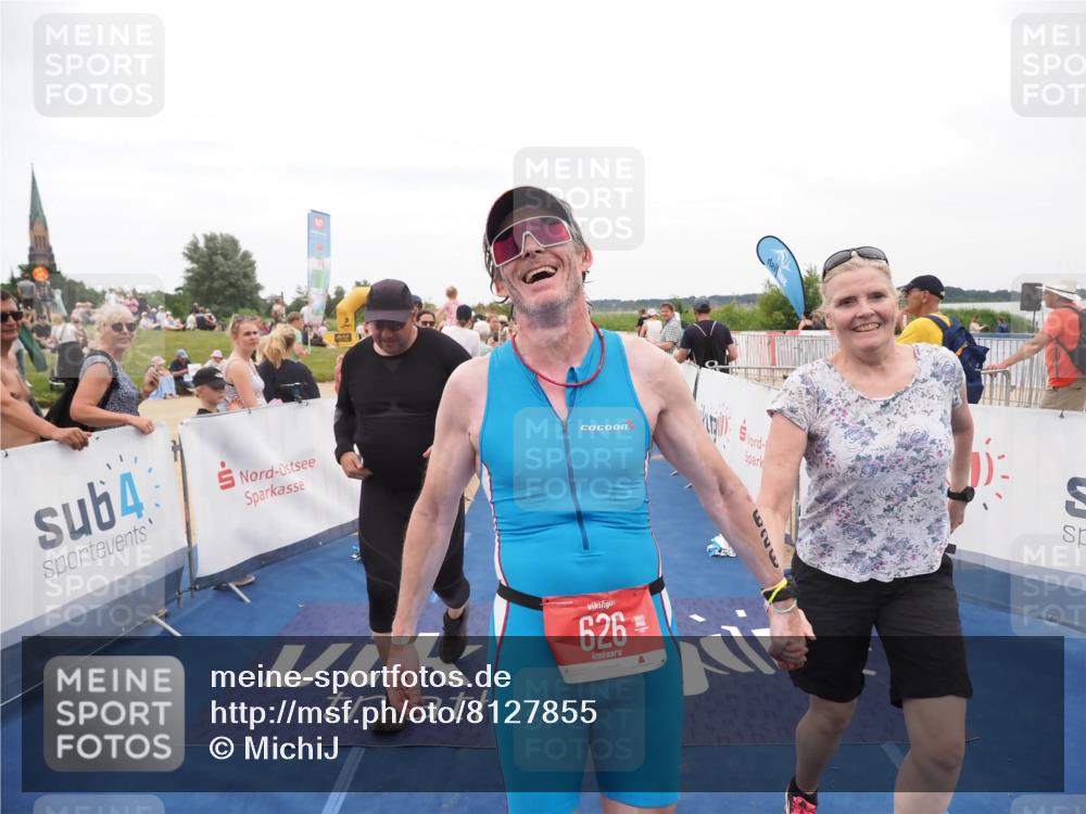 22.06.2025 - Viking Triathlon MichiJ http://msf.ph/oto/8127855 22.06.2025 15:25:18 Ziel 91, 626 meine-sportfotos.de