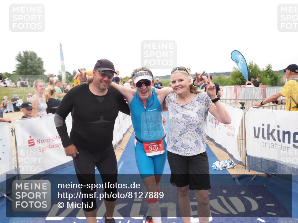 22.06.2025 - Viking Triathlon MichiJ http://msf.ph/oto/8127889 22.06.2025 15:25:24 Ziel 91, 394 meine-sportfotos.de