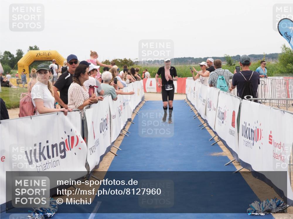 22.06.2025 - Viking Triathlon MichiJ http://msf.ph/oto/8127960 22.06.2025 15:25:42 Ziel 427 meine-sportfotos.de