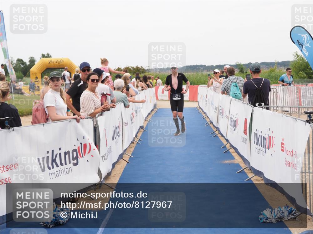22.06.2025 - Viking Triathlon MichiJ http://msf.ph/oto/8127967 22.06.2025 15:25:42 Ziel 427 meine-sportfotos.de