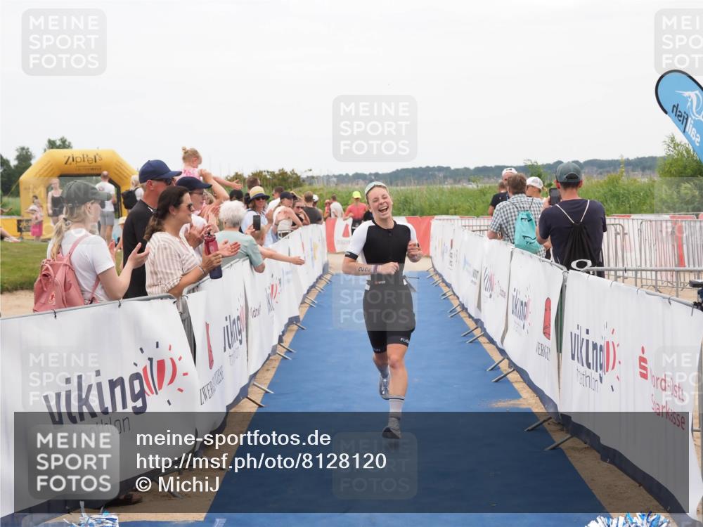22.06.2025 - Viking Triathlon MichiJ http://msf.ph/oto/8128120 22.06.2025 15:25:51 Ziel 22, 44, 343 meine-sportfotos.de