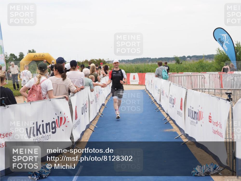 22.06.2025 - Viking Triathlon MichiJ http://msf.ph/oto/8128302 22.06.2025 15:26:37 Ziel 385 meine-sportfotos.de