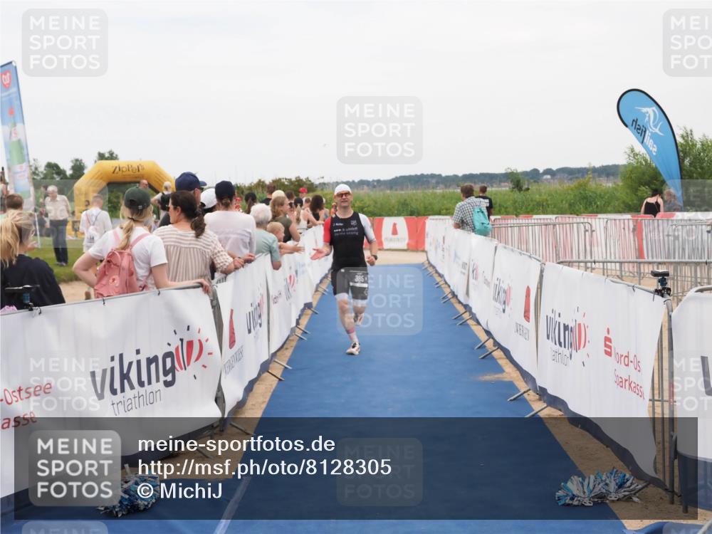 22.06.2025 - Viking Triathlon MichiJ http://msf.ph/oto/8128305 22.06.2025 15:26:37 Ziel 385 meine-sportfotos.de