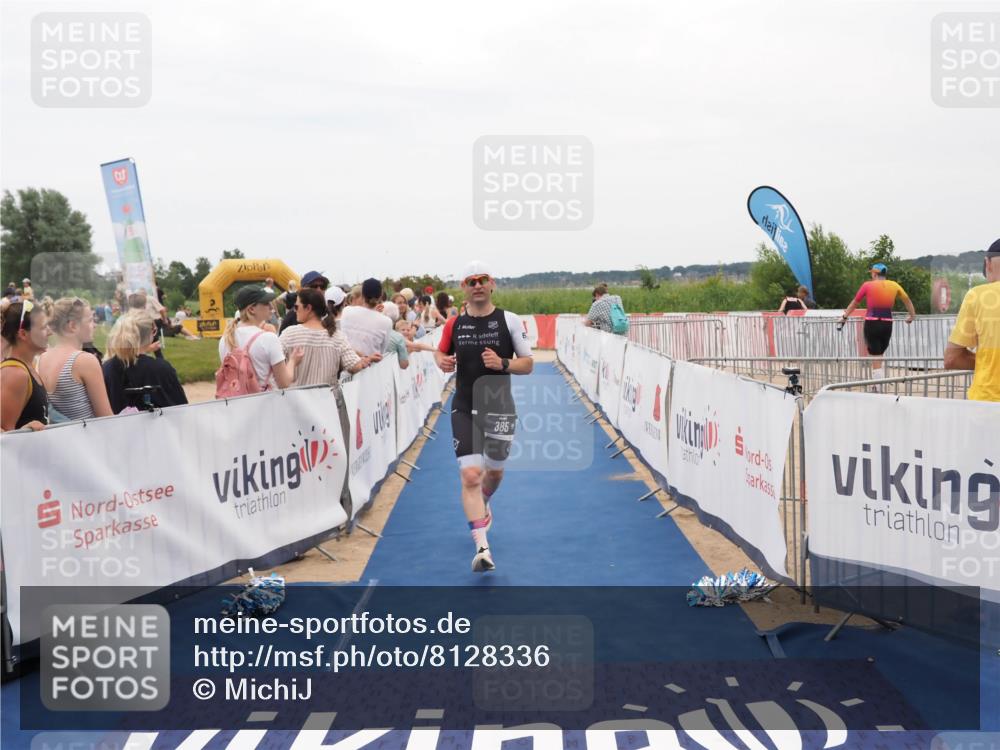 22.06.2025 - Viking Triathlon MichiJ http://msf.ph/oto/8128336 22.06.2025 15:26:39 Ziel 220, 385 meine-sportfotos.de