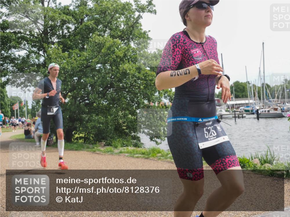 22.06.2025 - Viking Triathlon KatJ http://msf.ph/oto/8128376 22.06.2025 13:52:39 Laufen 525, 529 meine-sportfotos.de