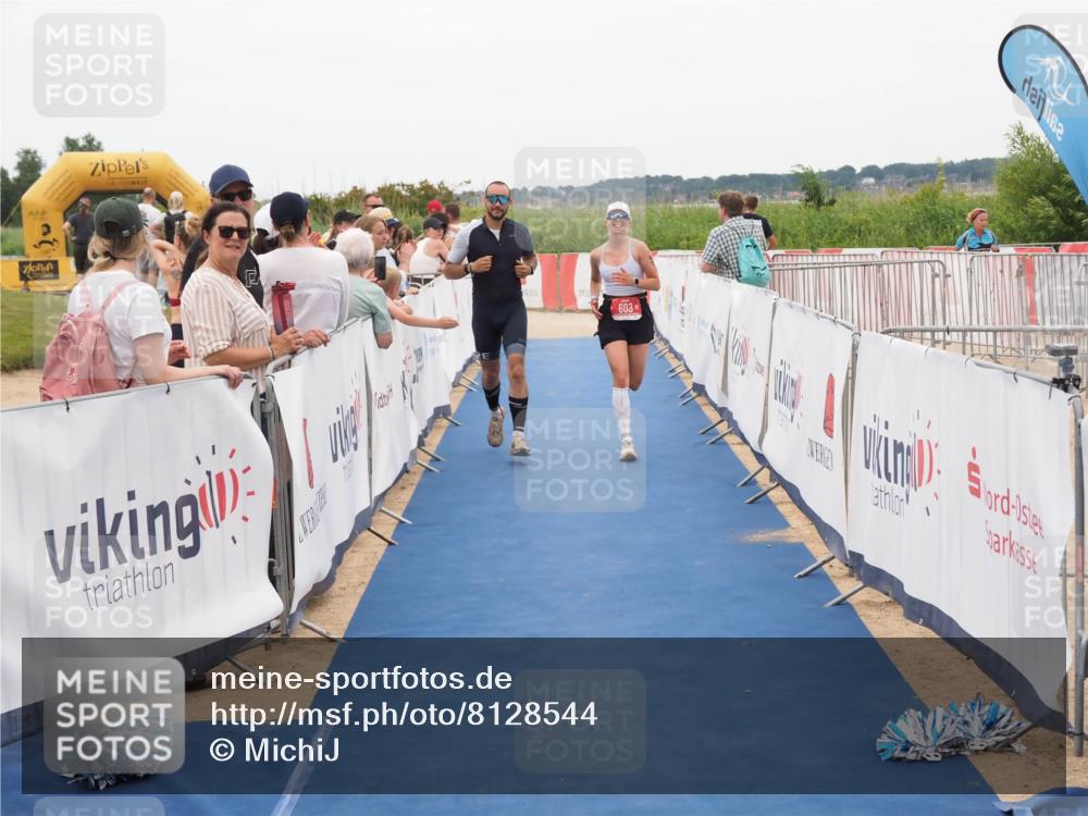 22.06.2025 - Viking Triathlon MichiJ http://msf.ph/oto/8128544 22.06.2025 15:26:56 Ziel 603 meine-sportfotos.de