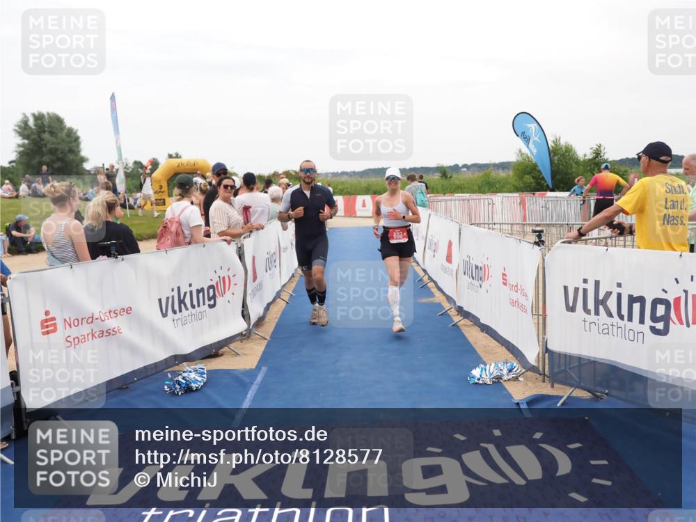 22.06.2025 - Viking Triathlon MichiJ http://msf.ph/oto/8128577 22.06.2025 15:26:57 Ziel 603 meine-sportfotos.de
