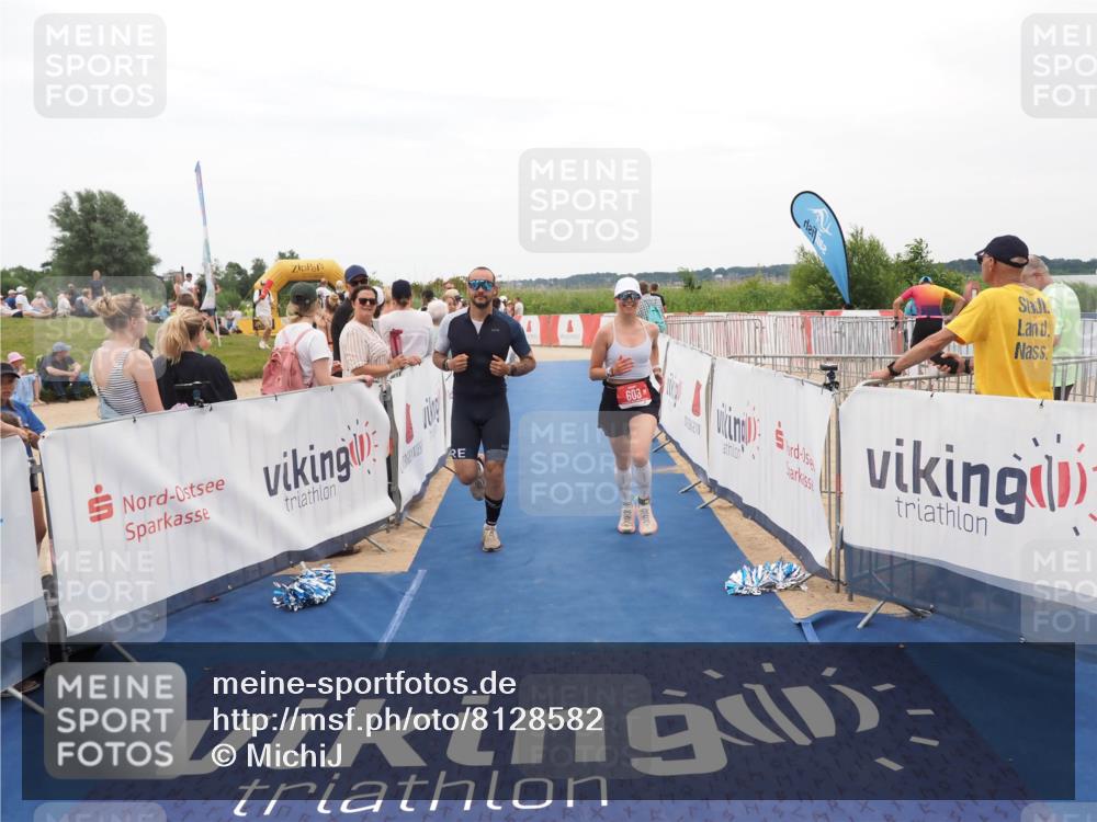22.06.2025 - Viking Triathlon MichiJ http://msf.ph/oto/8128582 22.06.2025 15:26:58 Ziel 603 meine-sportfotos.de