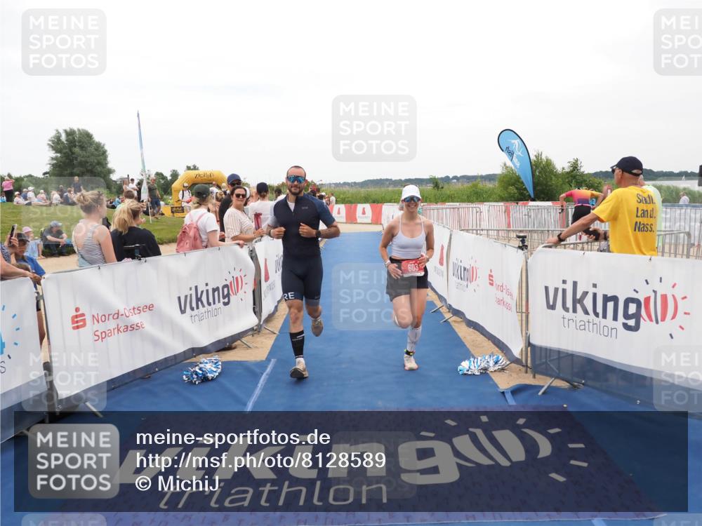 22.06.2025 - Viking Triathlon MichiJ http://msf.ph/oto/8128589 22.06.2025 15:26:58 Ziel 603 meine-sportfotos.de