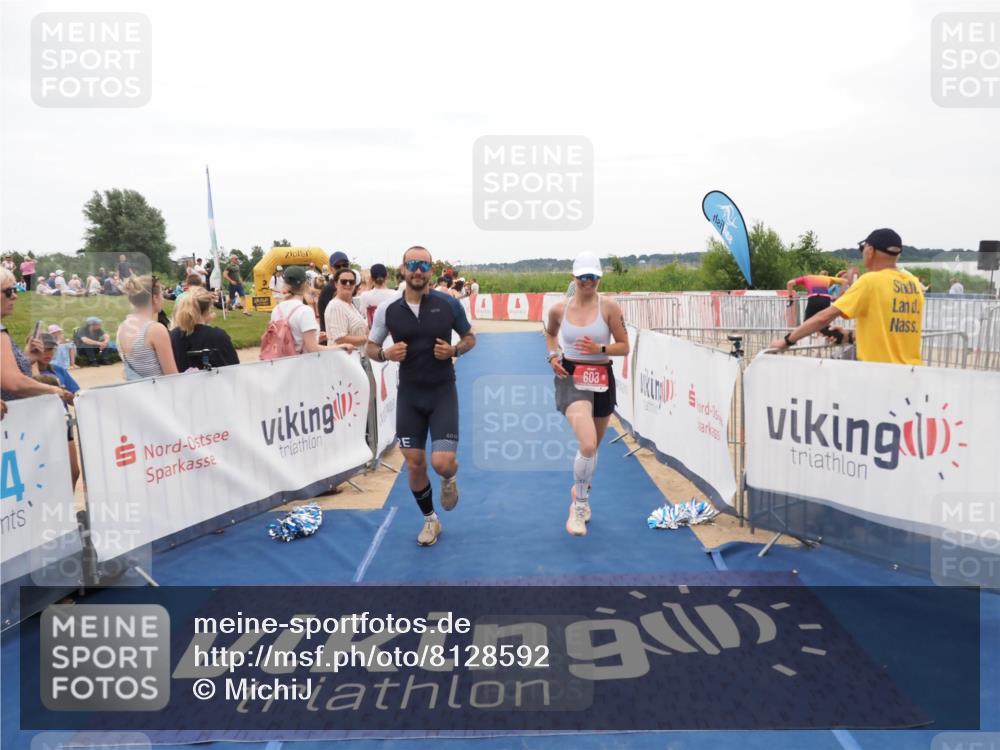 22.06.2025 - Viking Triathlon MichiJ http://msf.ph/oto/8128592 22.06.2025 15:26:58 Ziel 603 meine-sportfotos.de