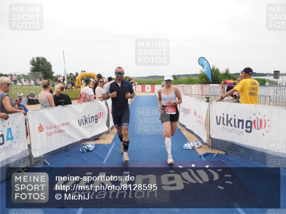 22.06.2025 - Viking Triathlon MichiJ http://msf.ph/oto/8128595 22.06.2025 15:26:58 Ziel 603 meine-sportfotos.de