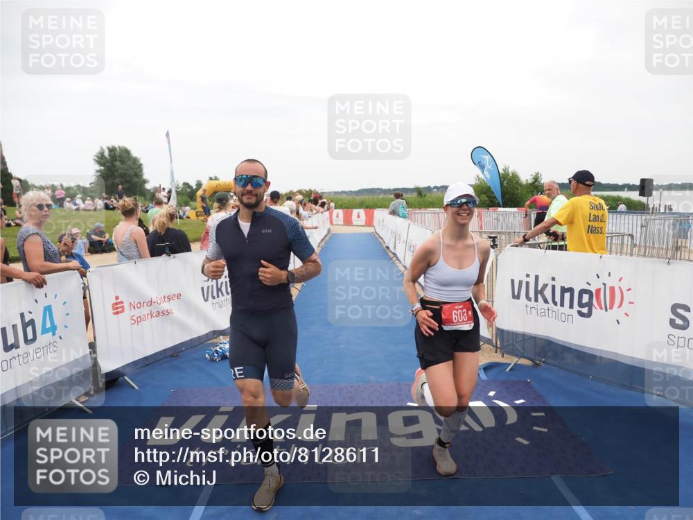 22.06.2025 - Viking Triathlon MichiJ http://msf.ph/oto/8128611 22.06.2025 15:26:59 Ziel 603 meine-sportfotos.de