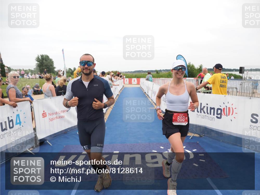 22.06.2025 - Viking Triathlon MichiJ http://msf.ph/oto/8128614 22.06.2025 15:26:59 Ziel 603 meine-sportfotos.de