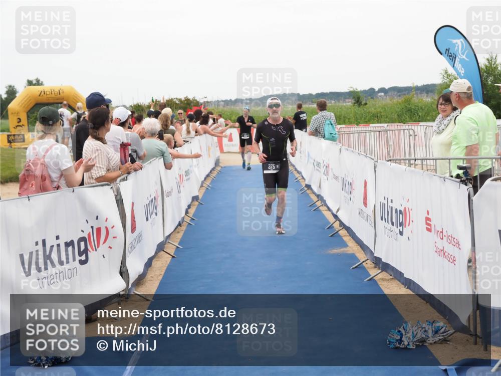 22.06.2025 - Viking Triathlon MichiJ http://msf.ph/oto/8128673 22.06.2025 15:27:08 Ziel 370, 375 meine-sportfotos.de