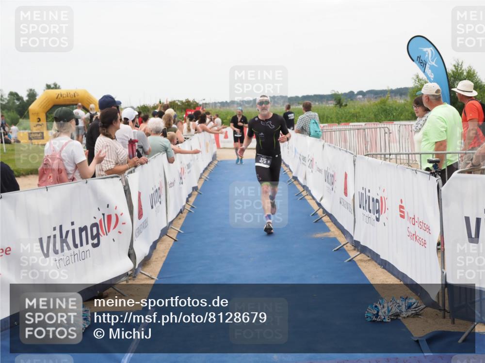 22.06.2025 - Viking Triathlon MichiJ http://msf.ph/oto/8128679 22.06.2025 15:27:08 Ziel 370, 375 meine-sportfotos.de
