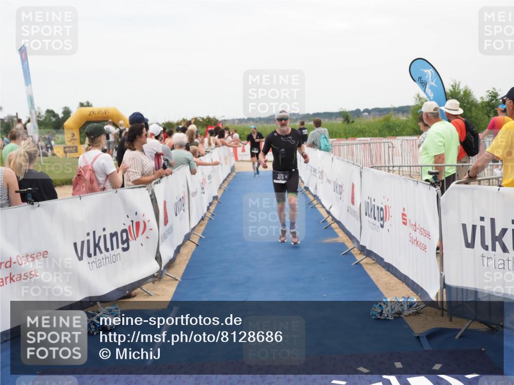 22.06.2025 - Viking Triathlon MichiJ http://msf.ph/oto/8128686 22.06.2025 15:27:09 Ziel 370, 375 meine-sportfotos.de