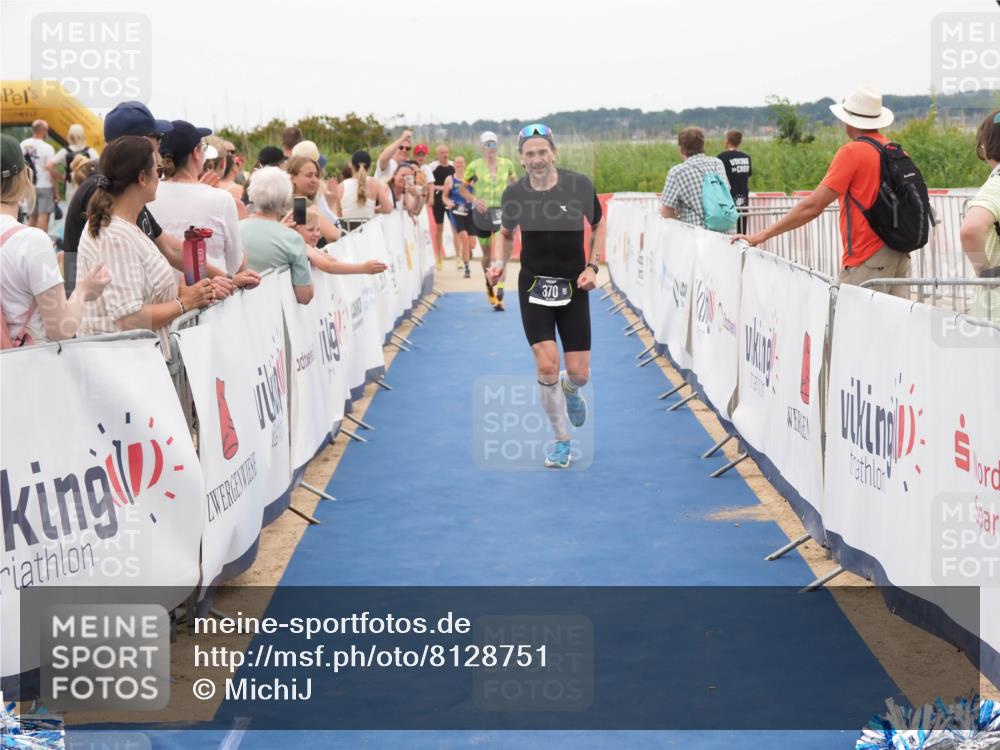 22.06.2025 - Viking Triathlon MichiJ http://msf.ph/oto/8128751 22.06.2025 15:27:14 Ziel 370, 507 meine-sportfotos.de